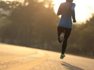 Corrida não é exercício físico